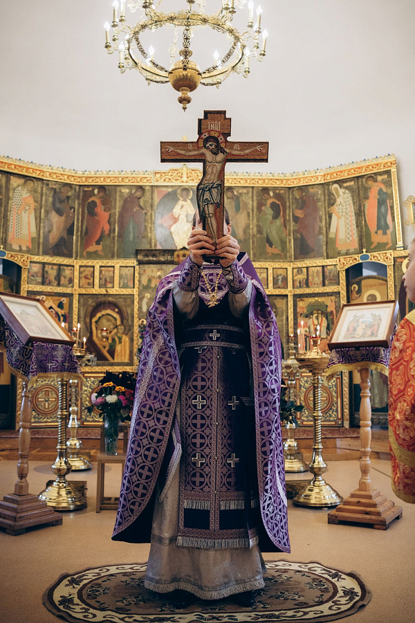 Престольный праздник в Крестовоздвиженском храме г. Коломна