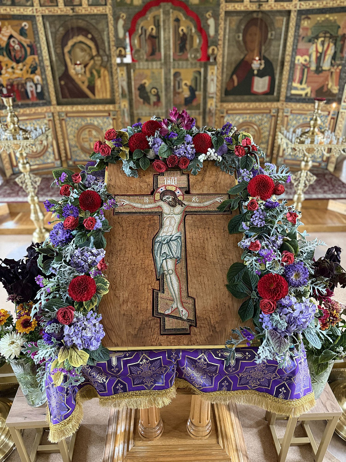 Престольный праздник в Крестовоздвиженском храме г. Коломна