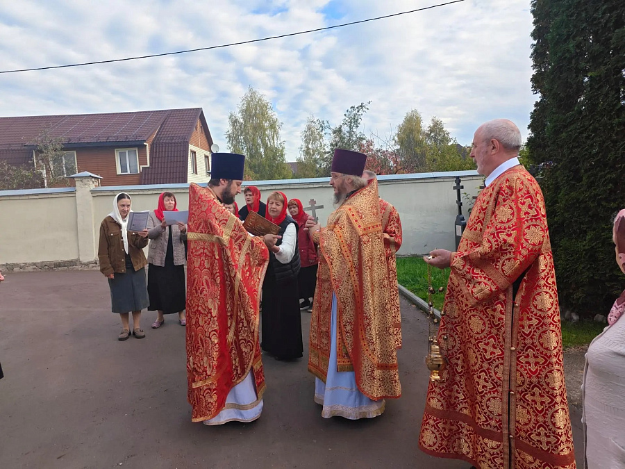 Соборное служение в храме вмч.Никиты в Раменском