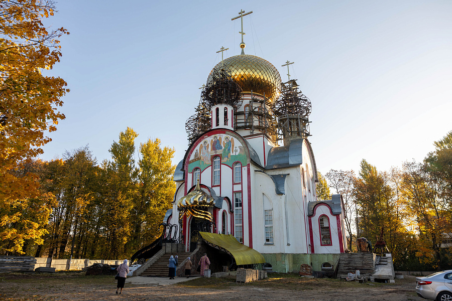 Архипастырское посещение 1-го Каширского округа