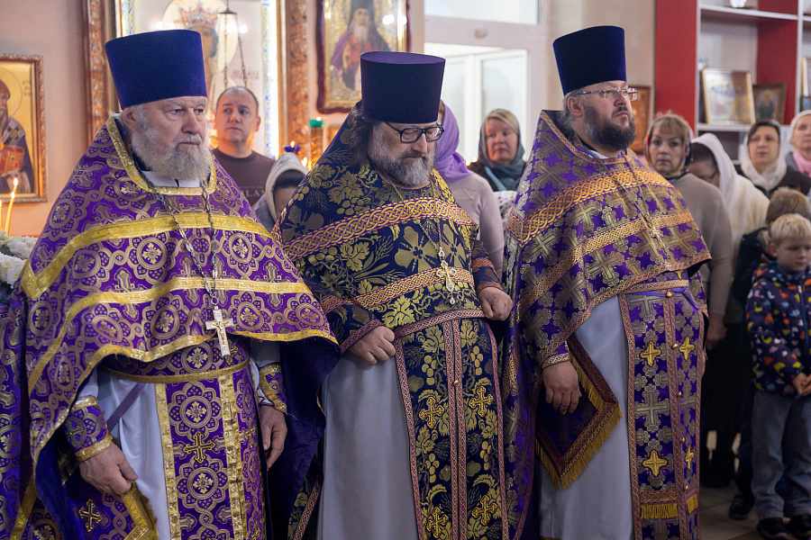 Архипастырское посещение 1-го Каширского округа