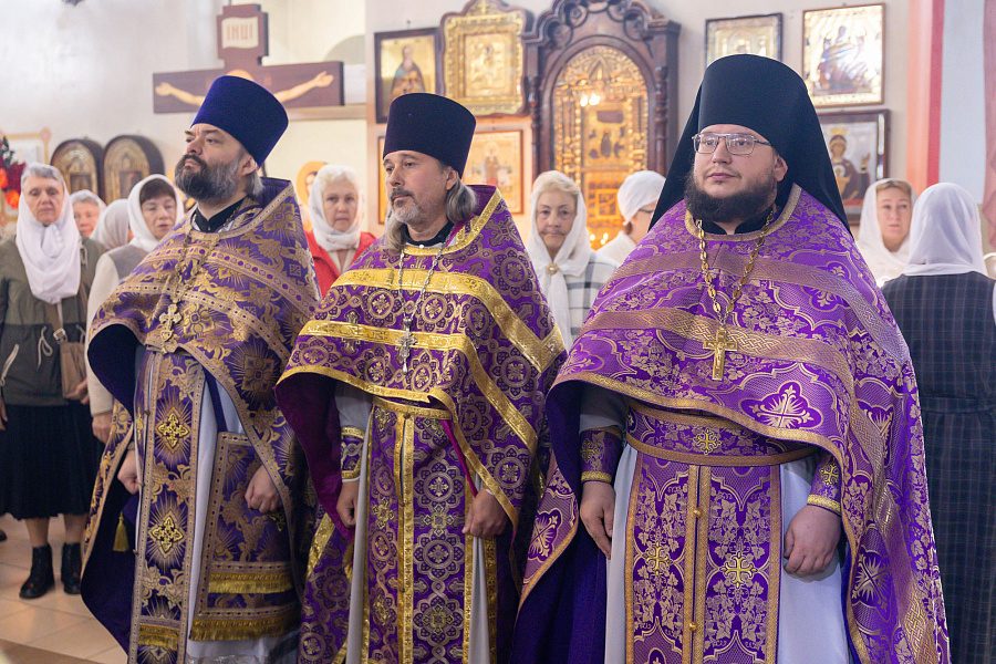 Архипастырское посещение 1-го Каширского округа
