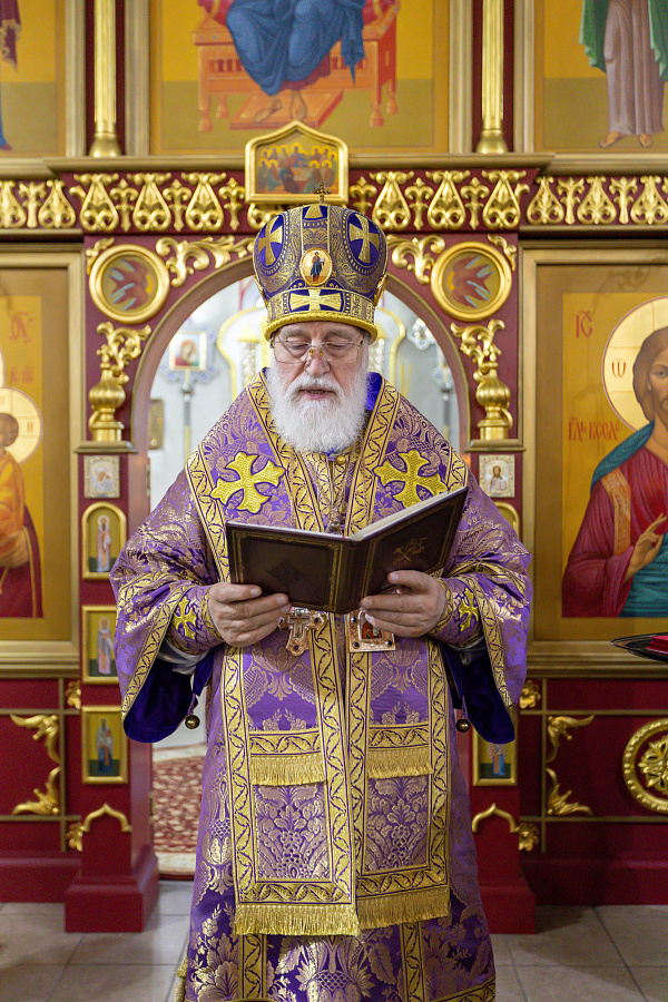 Архипастырское посещение 1-го Каширского округа