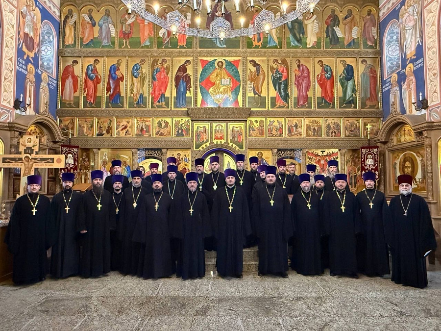 Братское совещание духовенства Пушкинского благочиния