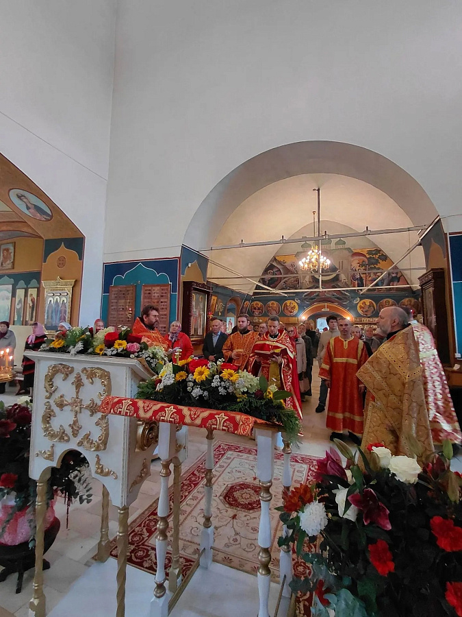 Престольный праздник Никитского храма с. Софьино 1-го Бронницкого округа 